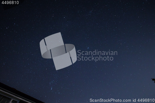 Image of Night Sky with Comet Wirtanen