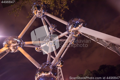 Image of Atomium building in Brussels