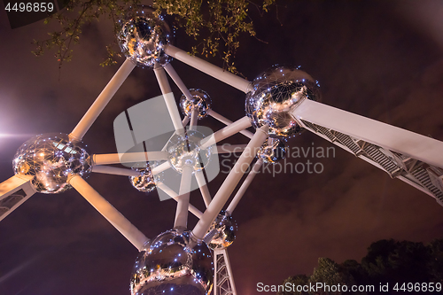 Image of Atomium building in Brussels