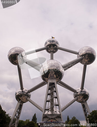 Image of photo of atomium building in Brussels