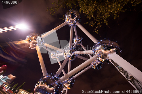 Image of Atomium building in Brussels