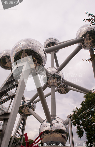 Image of photo of atomium building in Brussels