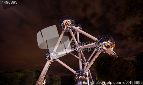 Image of Atomium building in Brussels