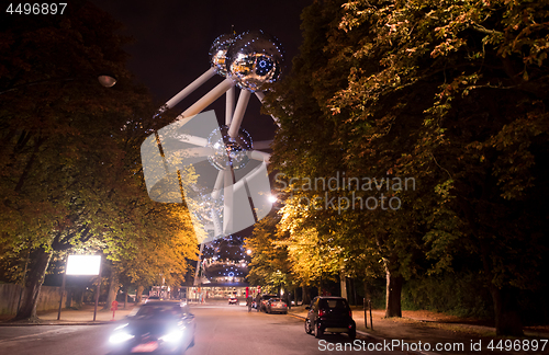 Image of Atomium building in Brussels