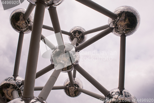 Image of photo of atomium building in Brussels