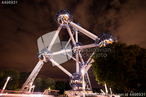 Image of Atomium building in Brussels