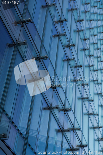 Image of glass office building in the Brussels