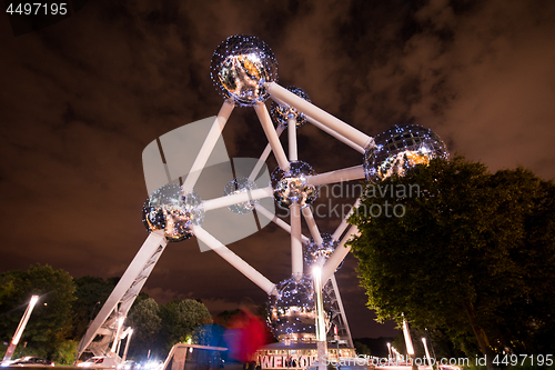 Image of Atomium building in Brussels