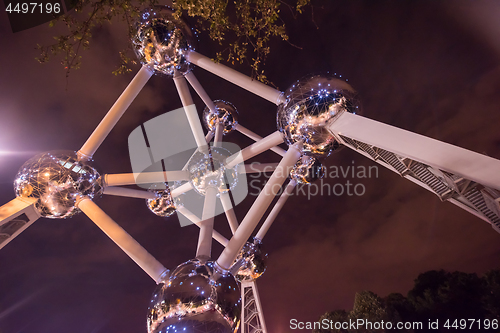 Image of Atomium building in Brussels