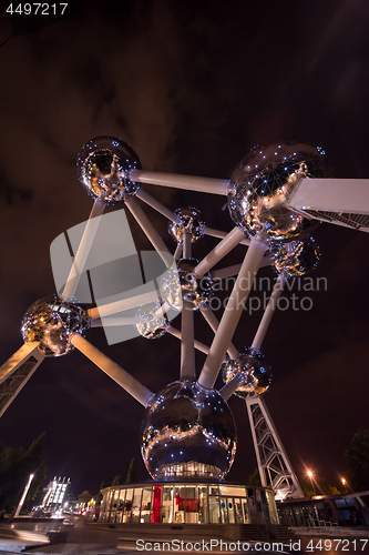 Image of Atomium building in Brussels