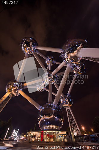 Image of Atomium building in Brussels