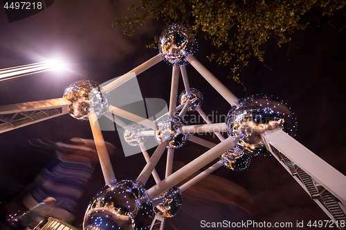 Image of Atomium building in Brussels