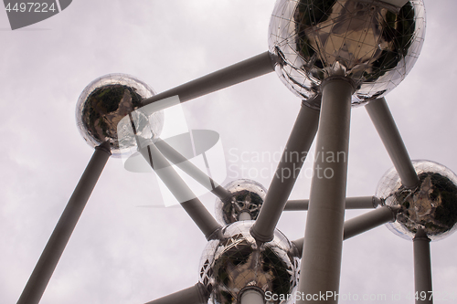 Image of photo of atomium building in Brussels