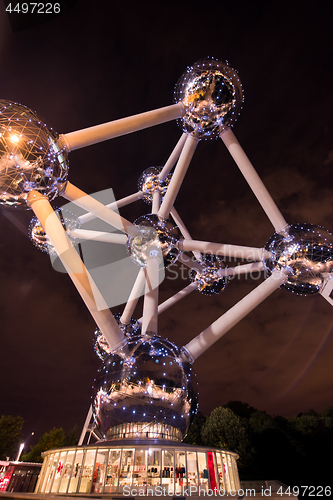 Image of Atomium building in Brussels