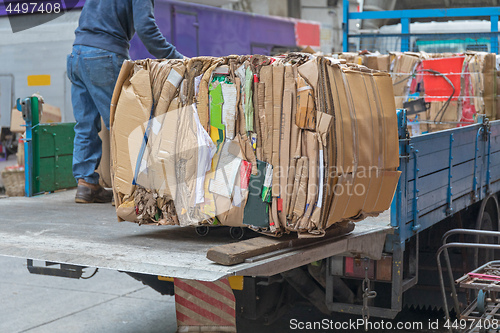 Image of Cardboard Bale