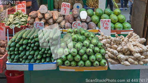 Image of Vegetables Market Stall