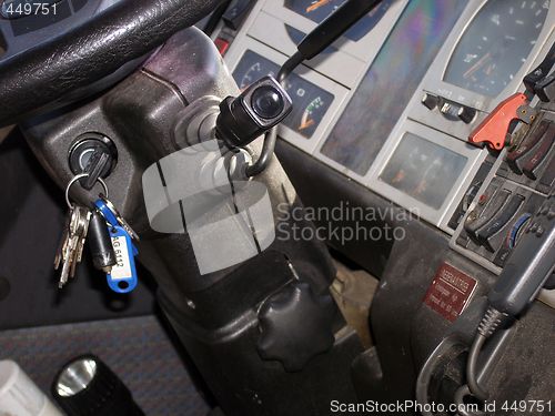 Image of steering wheel