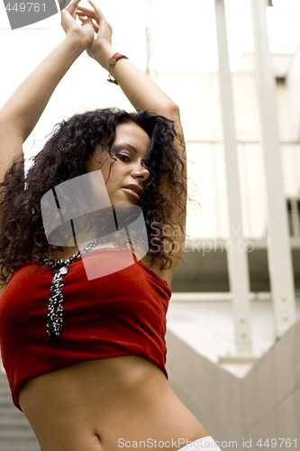 Image of dancing woman