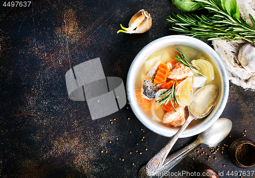 Image of fish soup