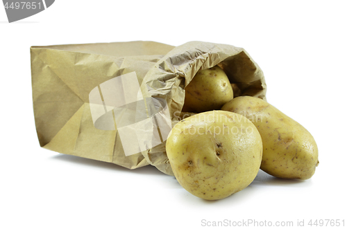 Image of Potatoes in a paper bag