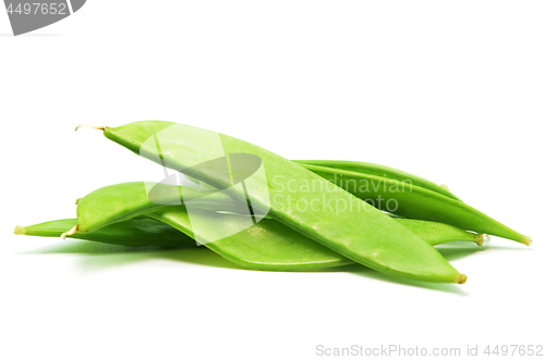 Image of Pile of fresh snap peas