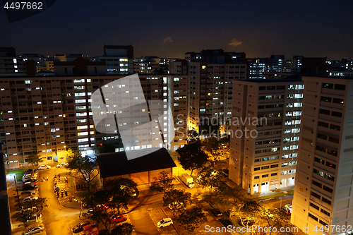 Image of Singapore Public Housing HDB flats