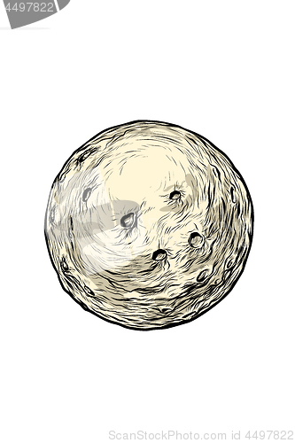 Image of moon planet astronomy