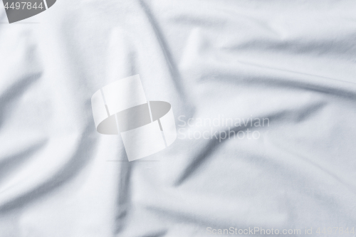 Image of Gray bed linen texture