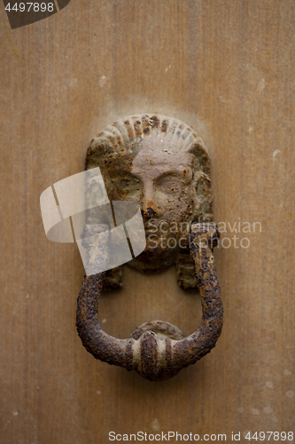 Image of Ancient italian door knocker 