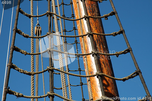 Image of Sailboat detail