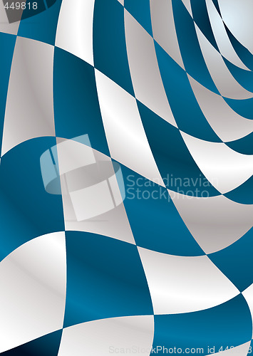 Image of blue checker