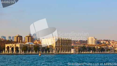 Image of Dolmabahce Palace, Istanbul, Turkey.