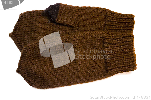 Image of wools mitten