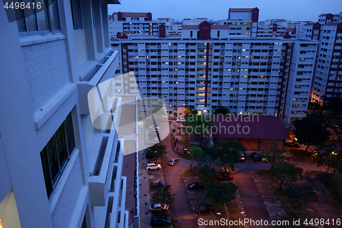 Image of Singapore Public Housing HDB flats