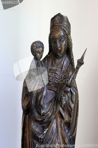 Image of Virgin Mary with baby Jesus