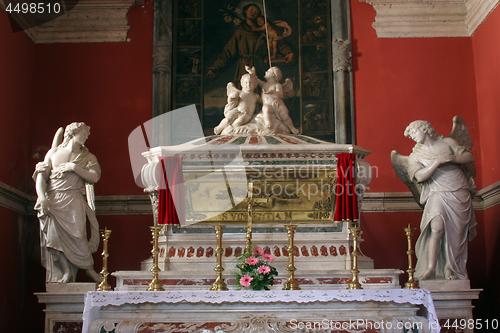 Image of Chapel of St. Vincenca in the church of All Saints in Blato, Croatia