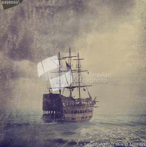 Image of Old Pirate Ship