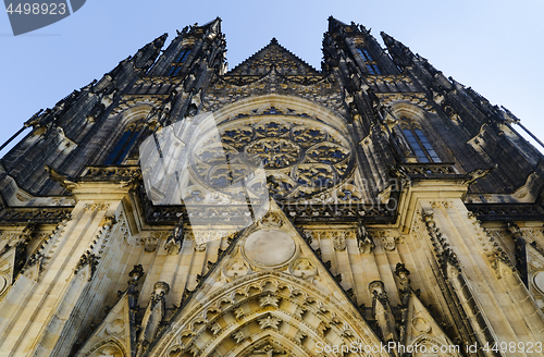 Image of St. Vitus Church in Hradcany, Prague