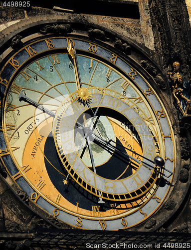 Image of Astronomical clock in Prague