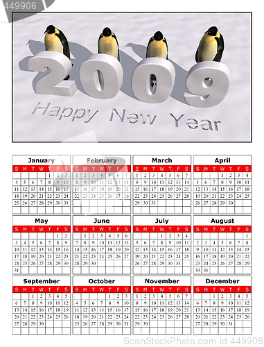 Image of 2009 calendar