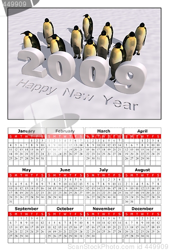 Image of 2009 calendar