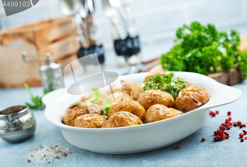 Image of boiled potatoes