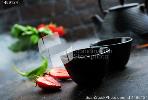 Image of tea in teapot