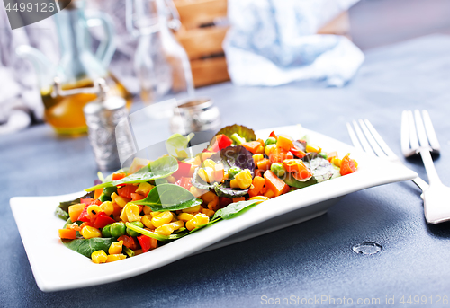 Image of fried vegetables