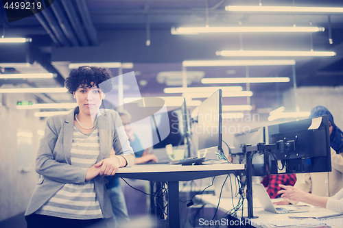 Image of portrait of young female software developer