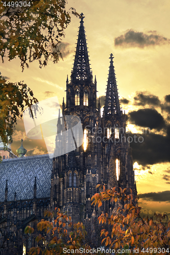 Image of St. Vitus Church in Hradcany, Prague