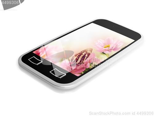 Image of Isolated mobile phone