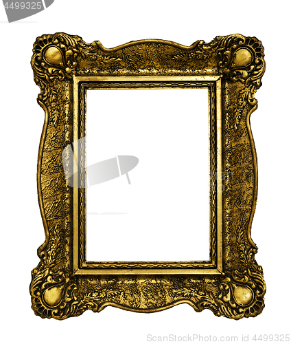 Image of 	Vintage Golden Frame