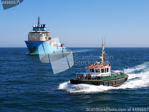 Image of Pilot Cutter Underway.