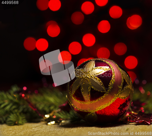 Image of Christmas ornaments